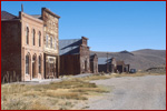 View of Main Street, historic Bodie, California